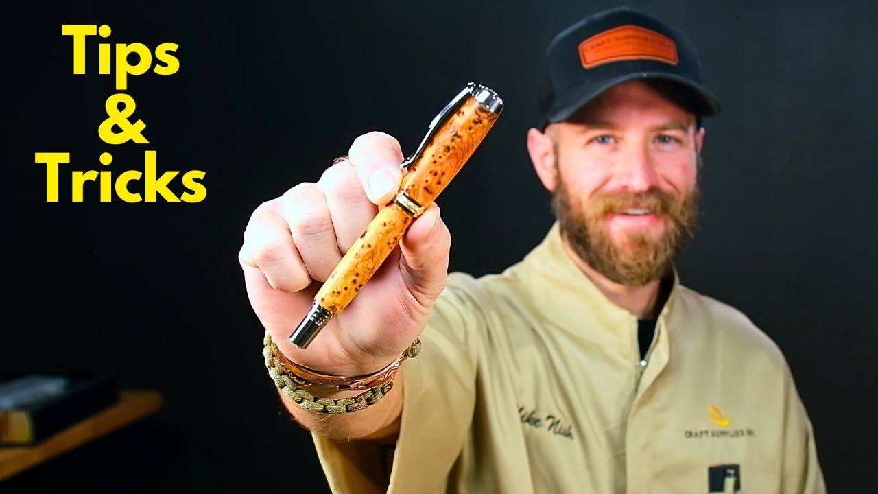 Turning a Premium Pen Kit - Step-by-Step Guide