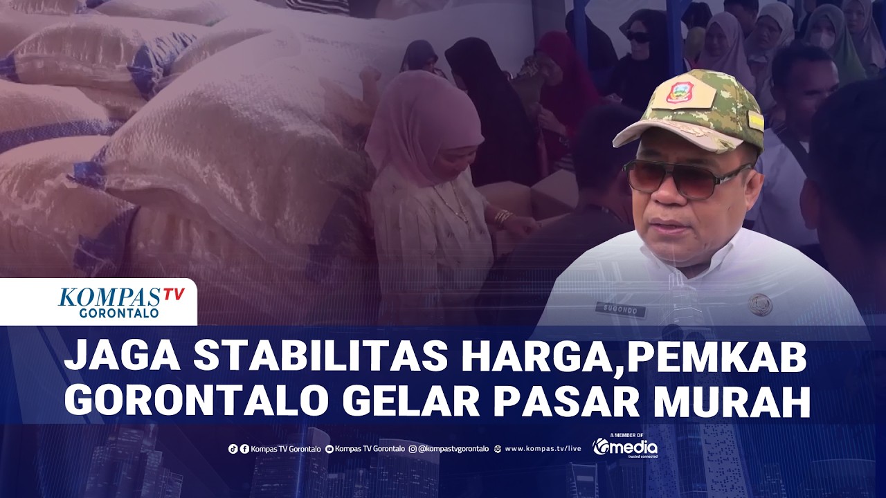 Tekan Inflasi, Pemkab Gorontalo Gelar Pasar Murah Bersubsidi