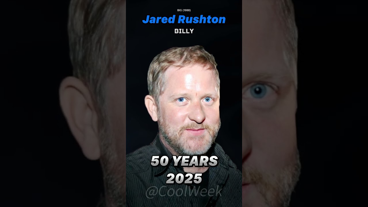 BIG  (1988) cast Then & Now #shorts