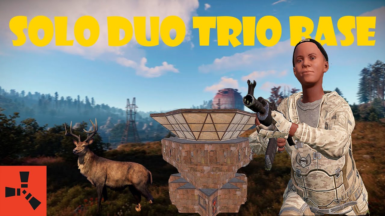 Rust Base Design - SOLO/DUO/TRIO | The Destroyer!