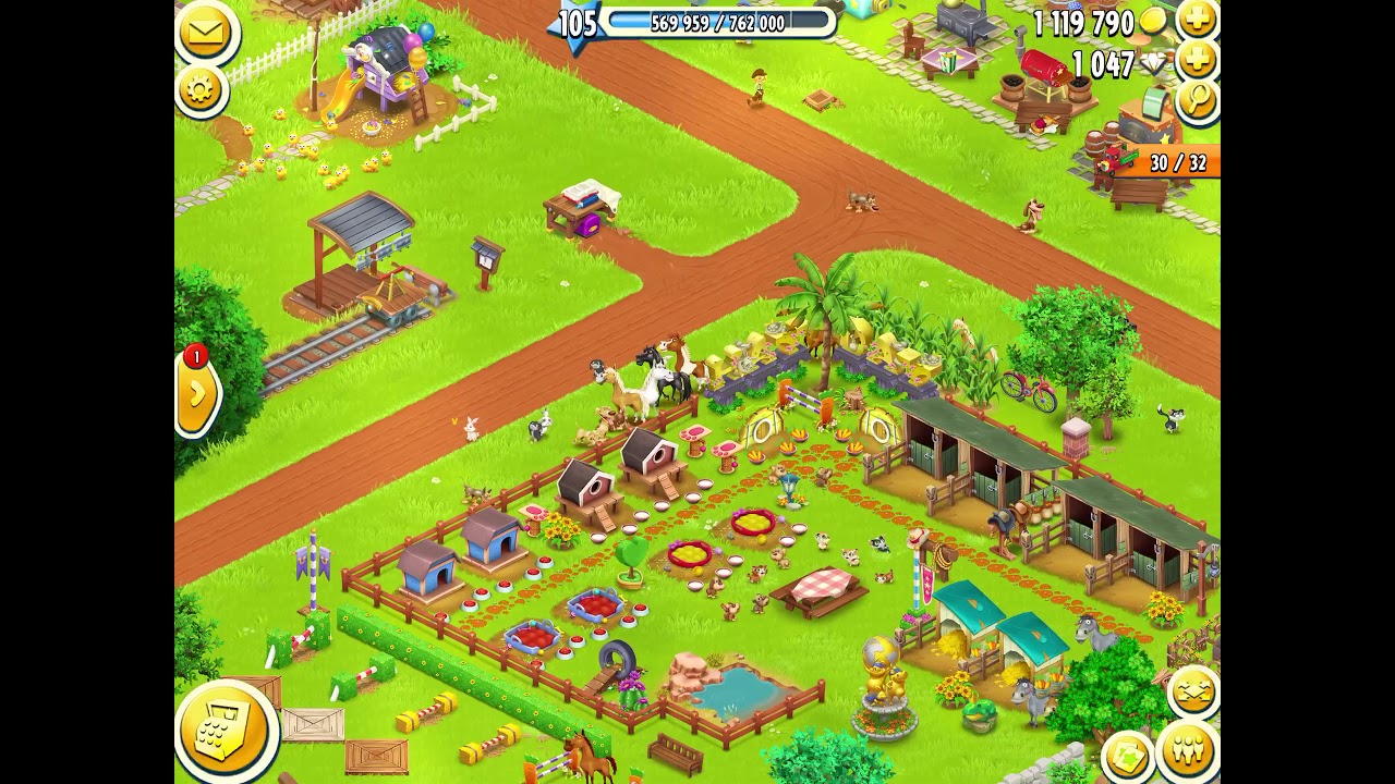 Hay Day Level 105 Farm Design / Town Design 🌷🐓🐔
