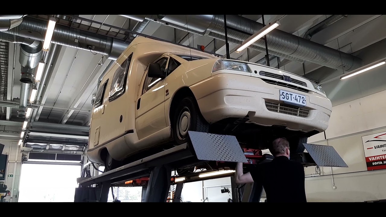 Fiat Cranduca Itaca -97 katsastus, helposti meni läpi