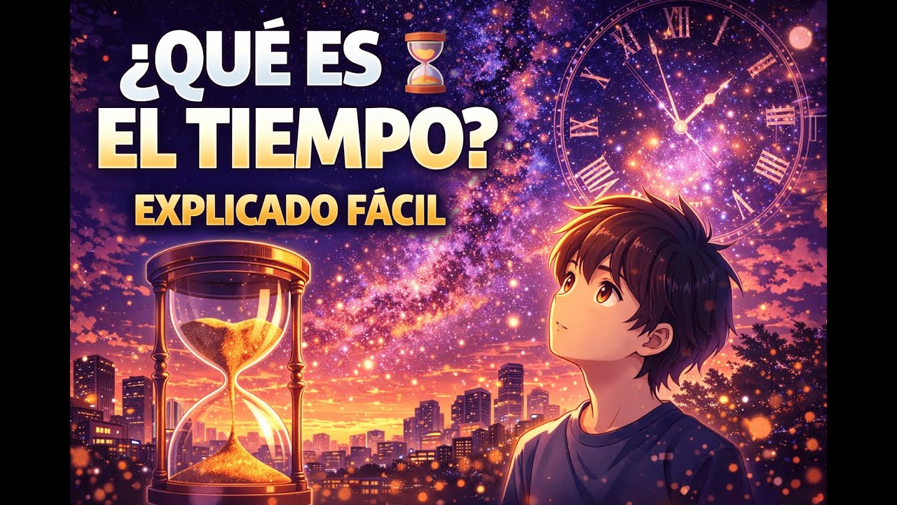 ¿Qué es el TIEMPO? ⏳ La explicación más fácil del universo | Aprender Para Todos EP1