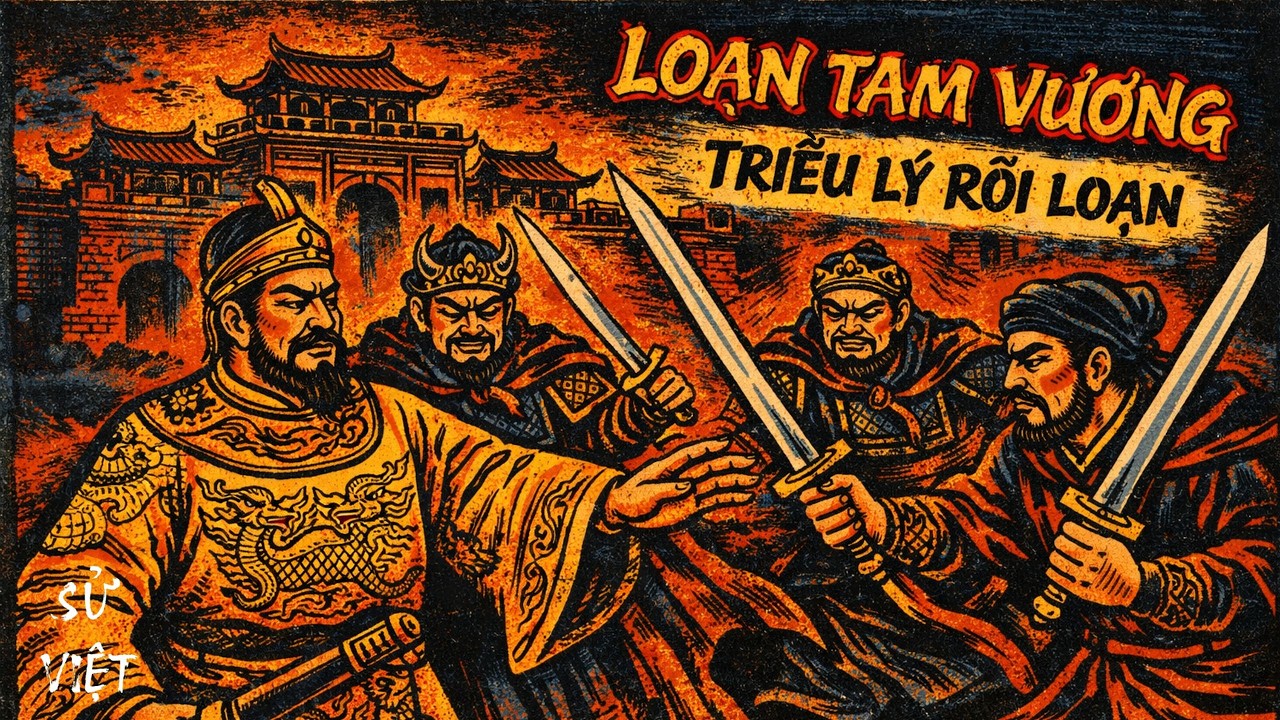 Podcast Sử Việt: Loạn Tam Vương 1028 - Cuộc Chiến Ngai Vàng Đẫm Máu