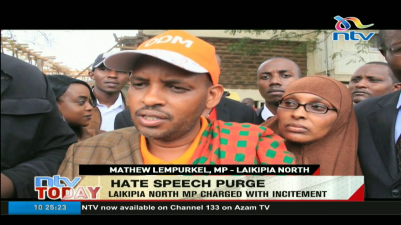 Laikipia North MP Mathew Lempurkel charged with incitement