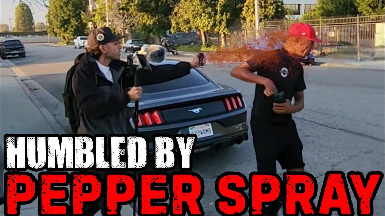 FAKE THUG GETS HUMBLED BY PEPPER SPRAY | Pepper Spray Compilation | First Amendment Audit