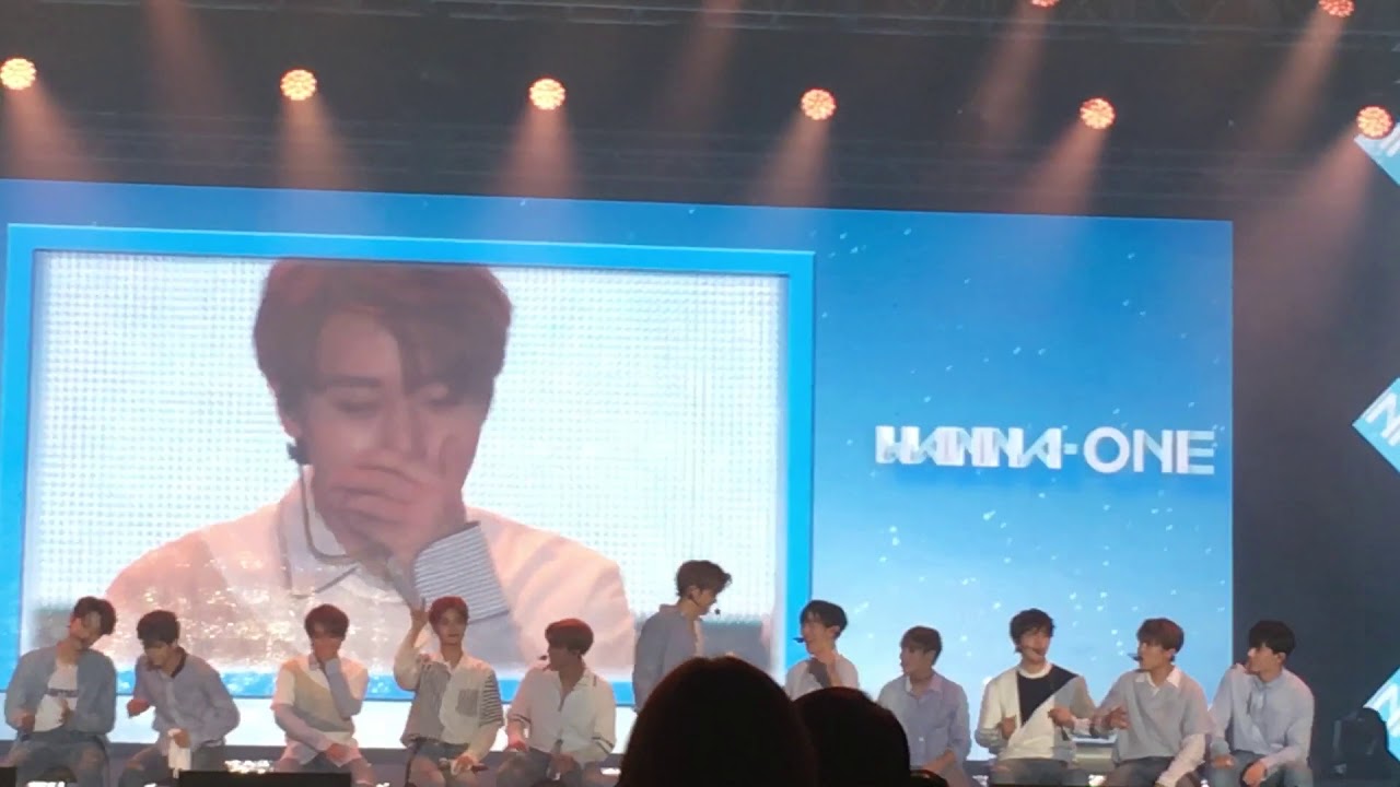 1004 hkfm Wanna One - jihoon bbox & seongwoo dance