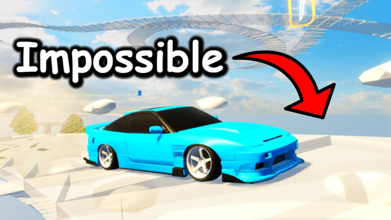 Drifting an IMPOSSIBLE track on Roblox Drift Paradise...