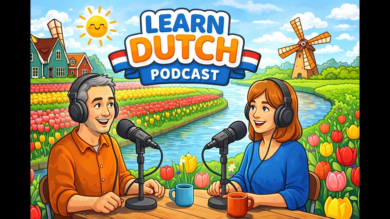 Учим голландский по аудированию (A1–A2) 🇳🇱 | Истории и советы такси | Медленный и четкий разговор