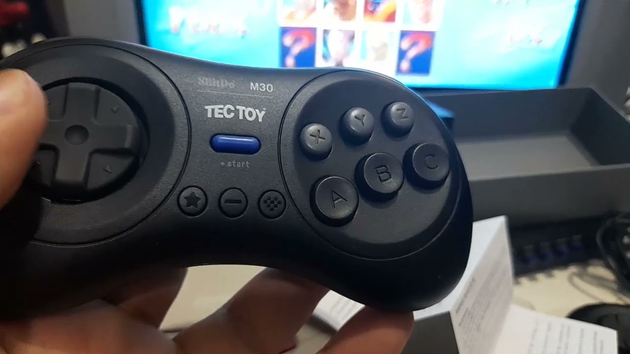 Como sincronizar controle bluetooth 8bitdo  sega Sega saturn