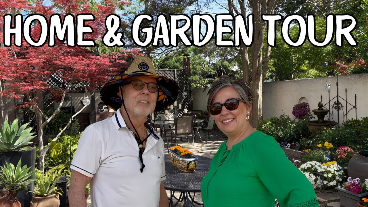 Beyond the Curb:  90-Year Old Beautiful Home and Garden Tour!  ☀️🪴🌿