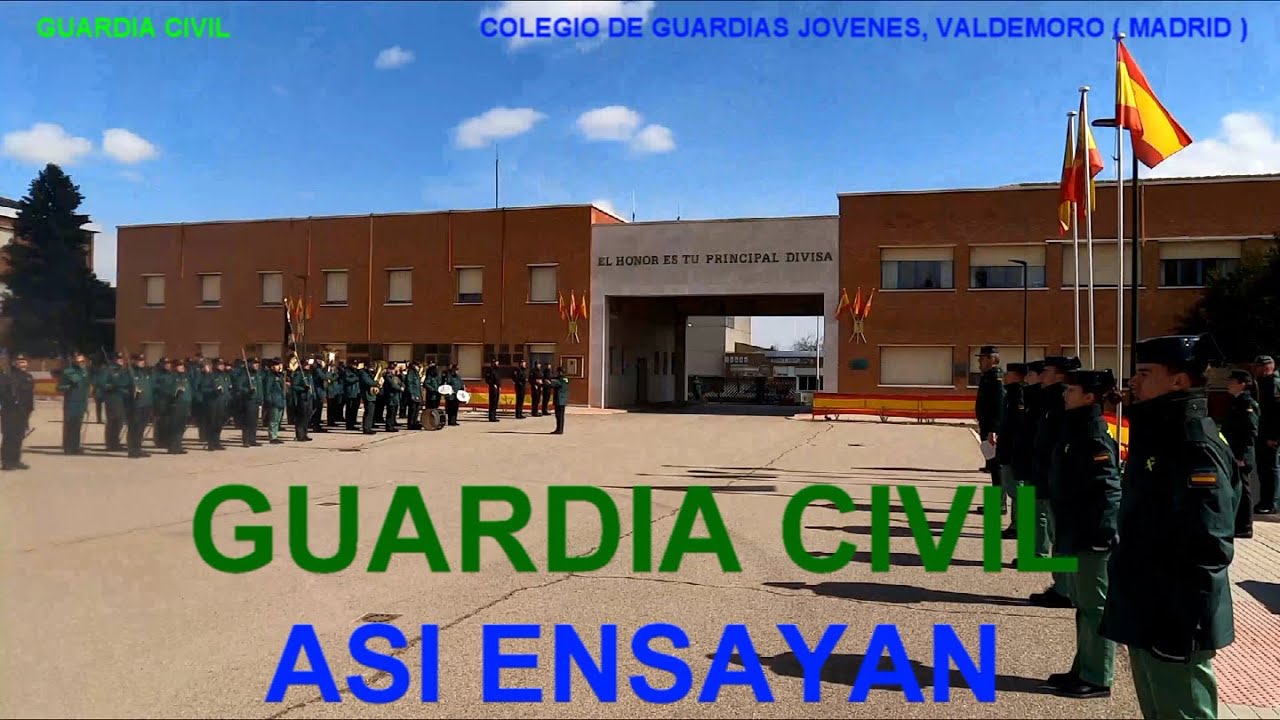 Guardia Civil, ASI LO HACE Y ENSAYA  una Parada Militar, Valdemoro ( Madrid ). #guardiacivil