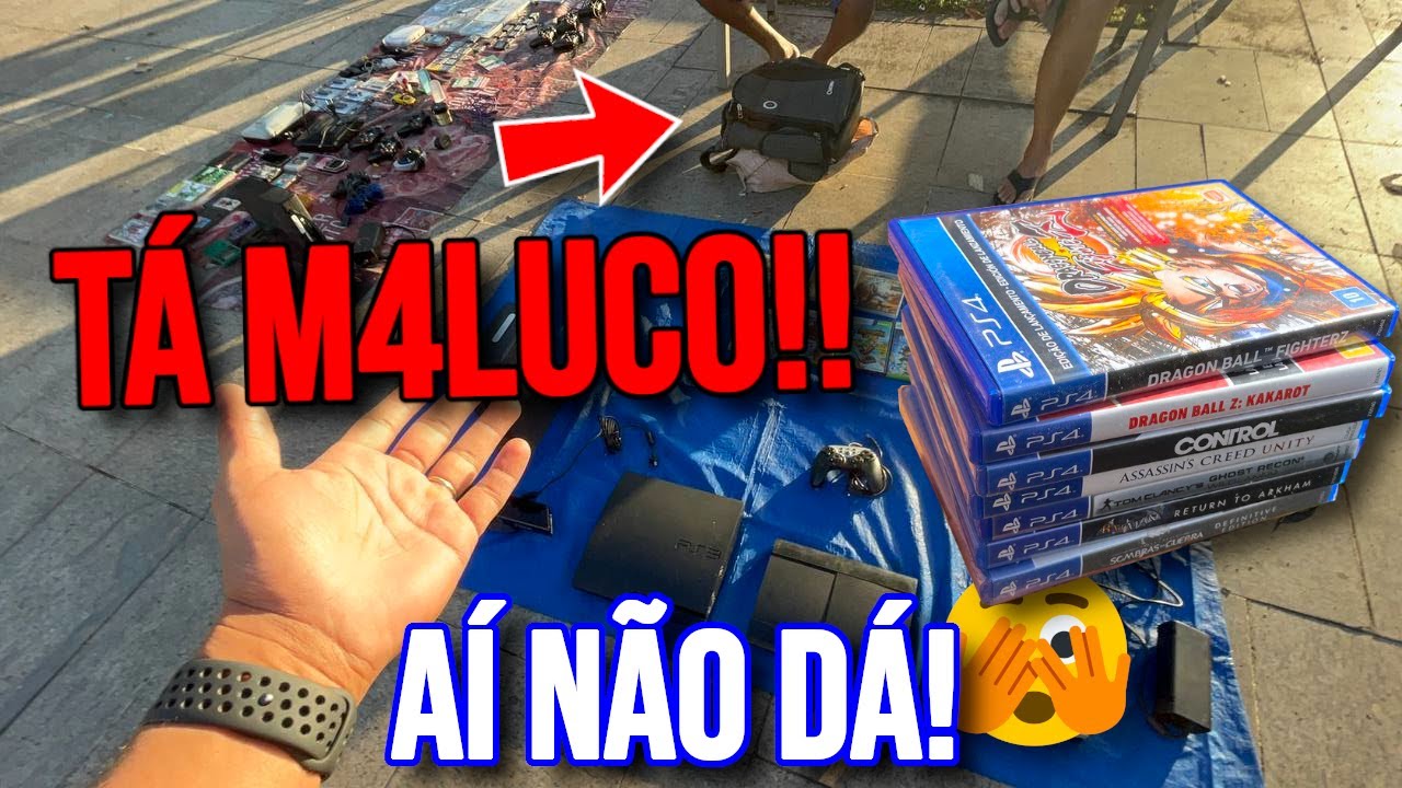 CUIDADO! NA FEIRA DO ROUBO NÃO FAÇA ISSO SENÃO VAI SE DAR MAL NA CAÇADA GAMER...