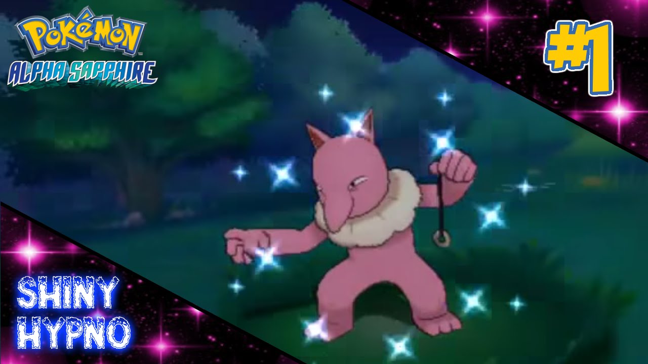[LIVE] Shiny Hypno in Alpha Sapphire after 200 DexNav Encounters!