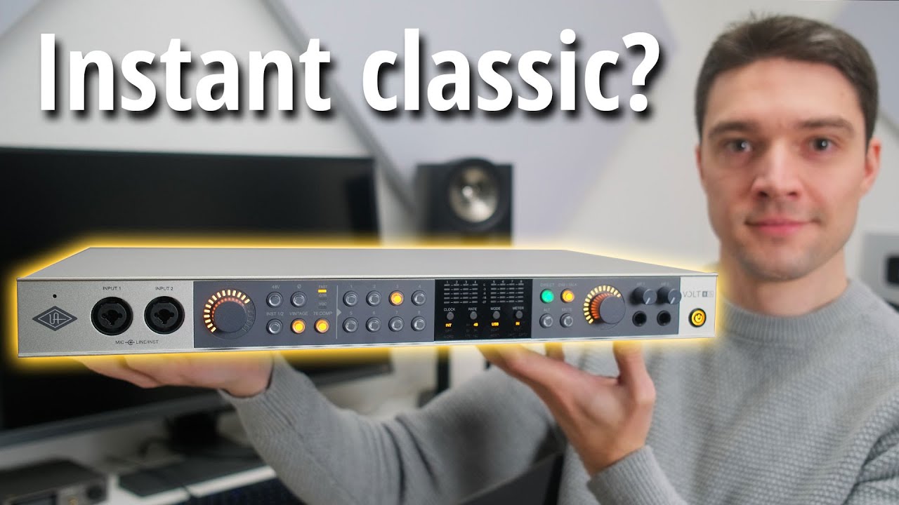 Universal Audio Volt 876 – USB Audio Interface Review (Vintage mode and 1176 compressor)