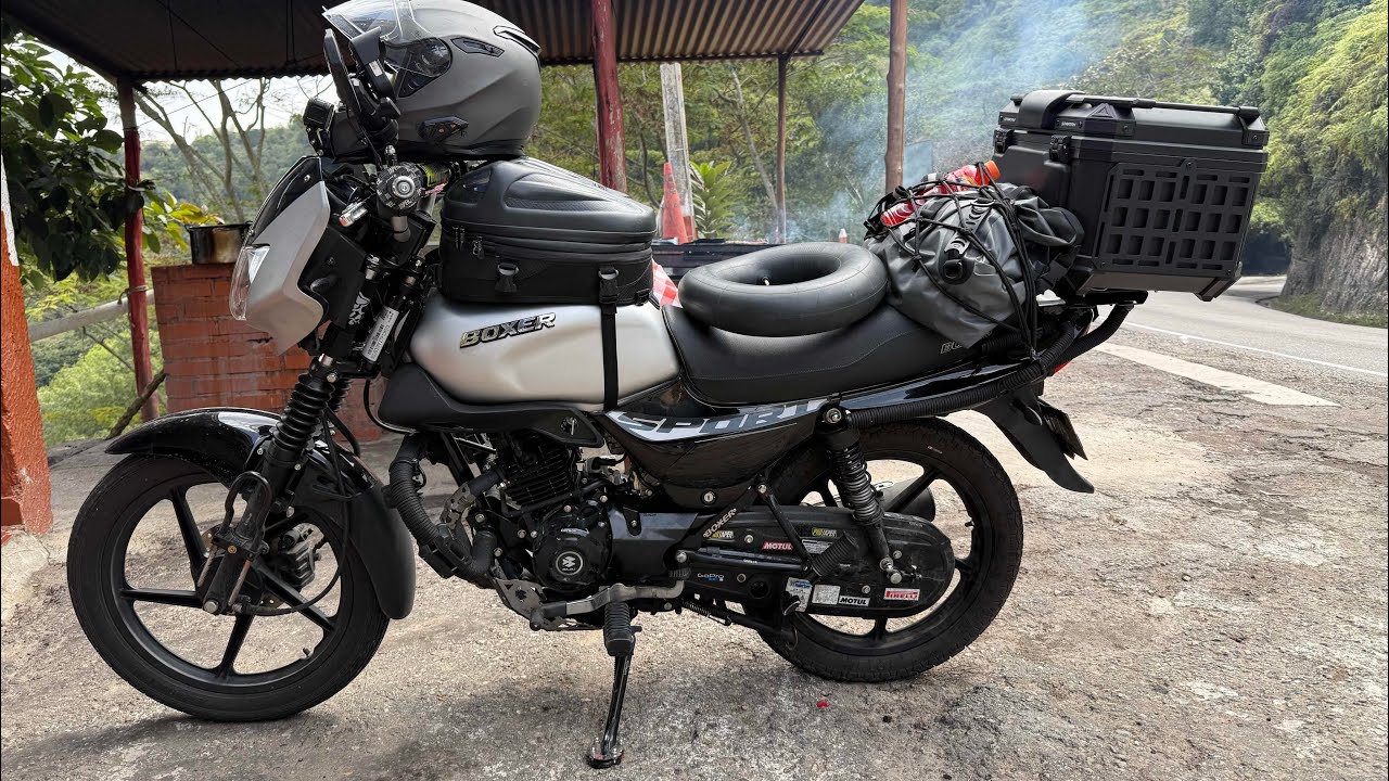 Viajando de Bogotá a Bucaramanga en la Boxer CT 125