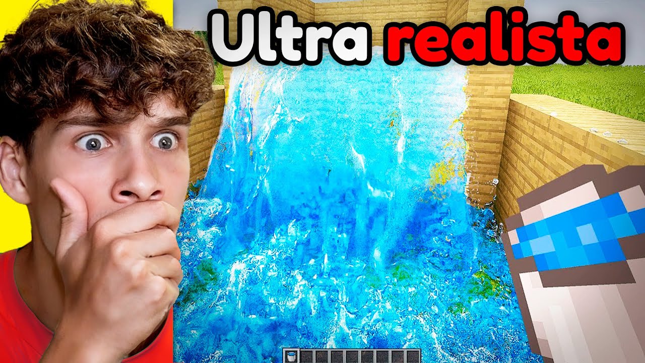 Reaccioné a Minecraft ULTRAREALISTA