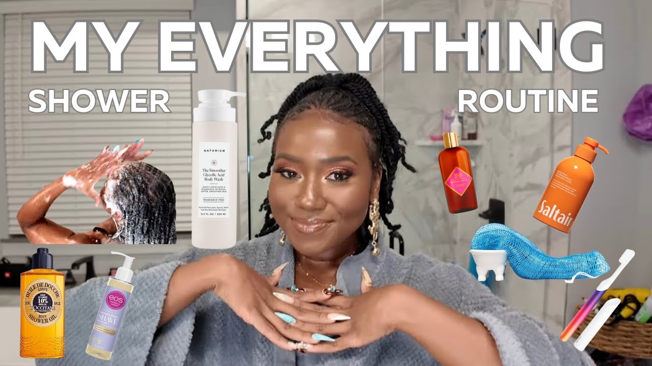 EVERYTHING SHOWER ROUTINE 2024 | SELF CARE TIPS, FEMININE HYGIENE, HAIR CARE, SKIN CARE 🫧🚿