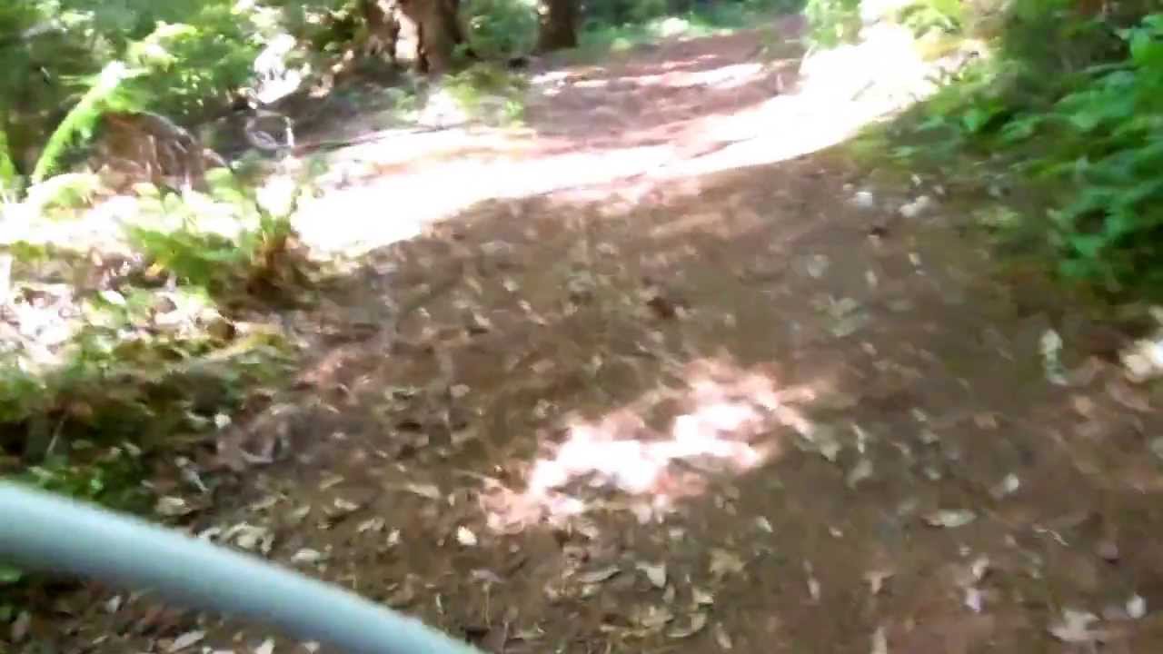 A ride down Little Bald Hills Trail,CA