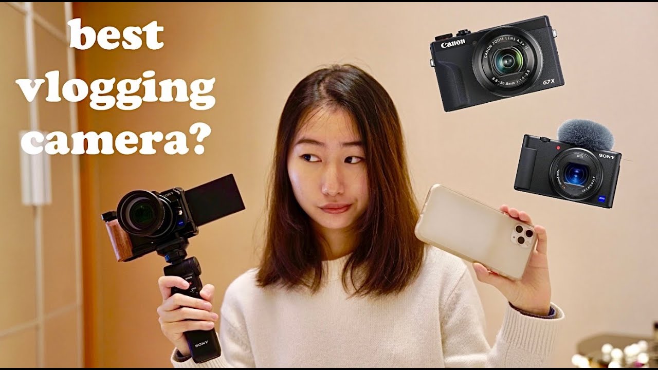 vlogging camera for beginners | Canon g7x mark ii vs. Sony zv1? Phones?
