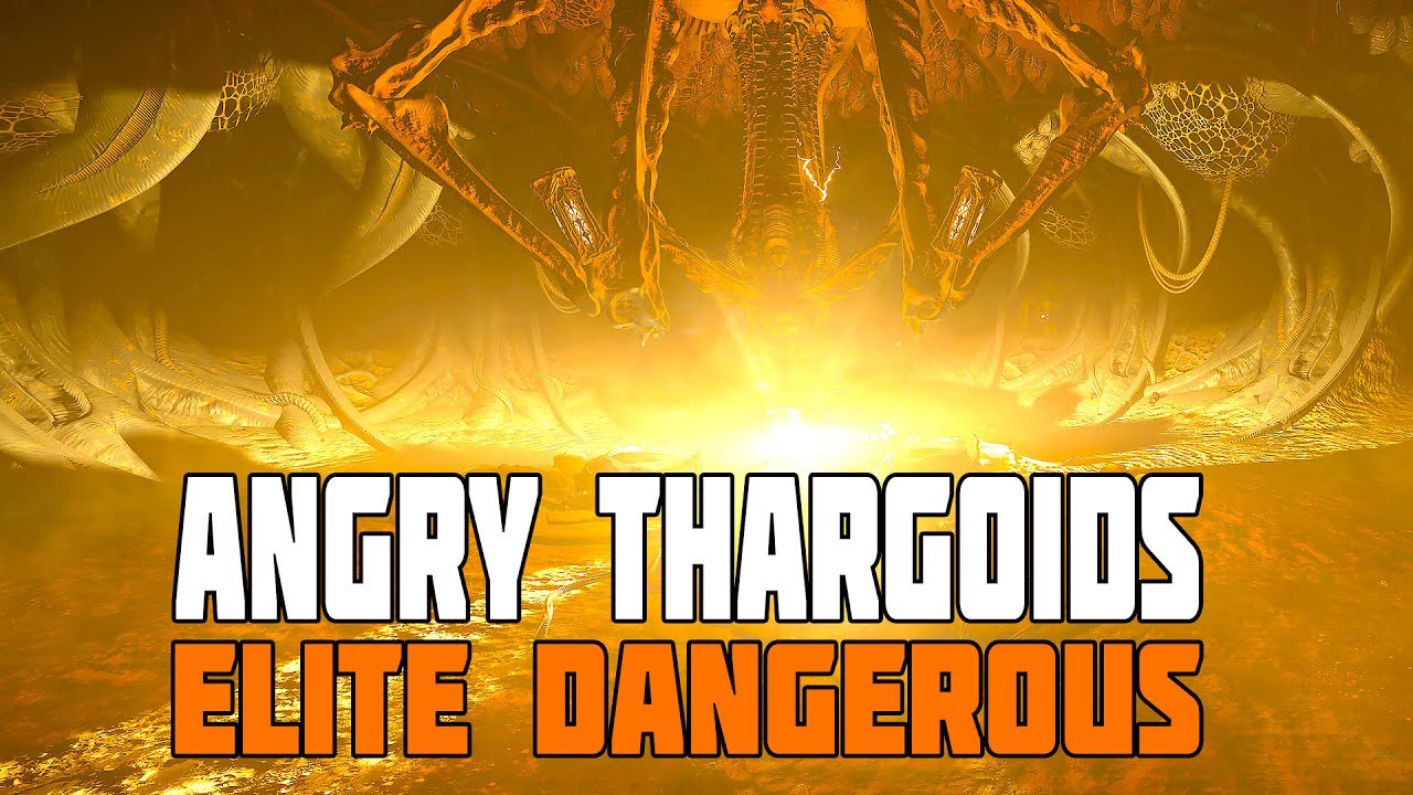 Elite Dangerous - Bad Things Happen when you Mix Thargoid and Guardian Tech.