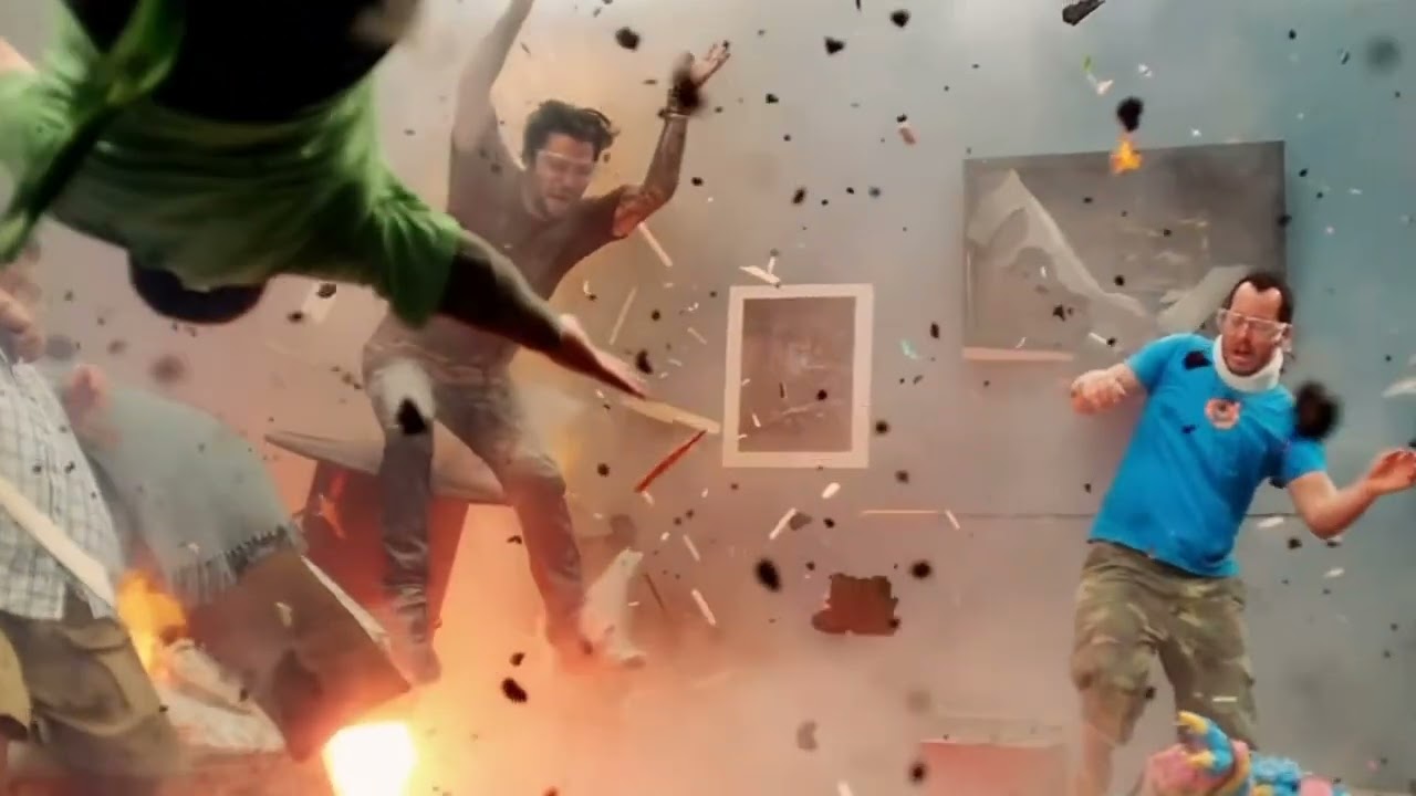 Exploding Couch Meme from Jackass 3D with Chopin