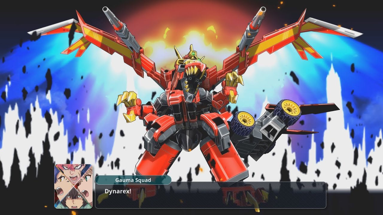 Super Robot Wars Y - Dynazenon Attacks | スパロボY - ダイナゼノン 全武装