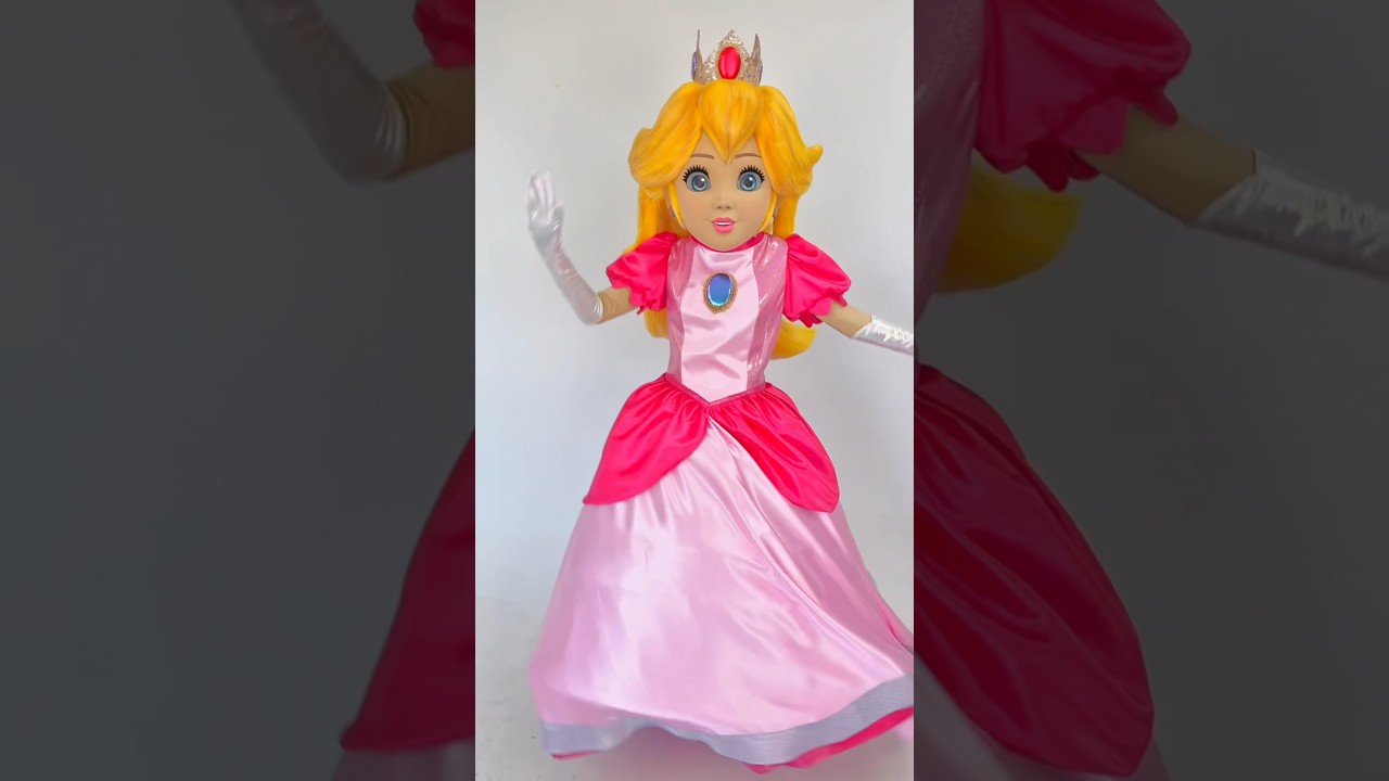 Princess Pich #mascot #mascotcostume #promomascots #carnivalcostumes #mario