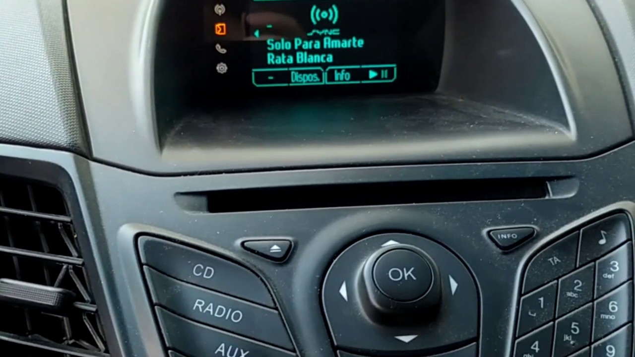 conectar Bluetooth Ford Fiesta Kinetic (SYNC solución)