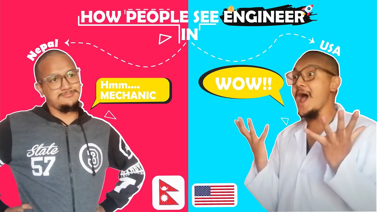 Engineer in America Vs Nepal || Saroj Basnet