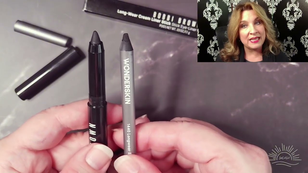 Wonderskin 1440 Licorice VS Bobbi Brown Panther | Eyeliner Showdown