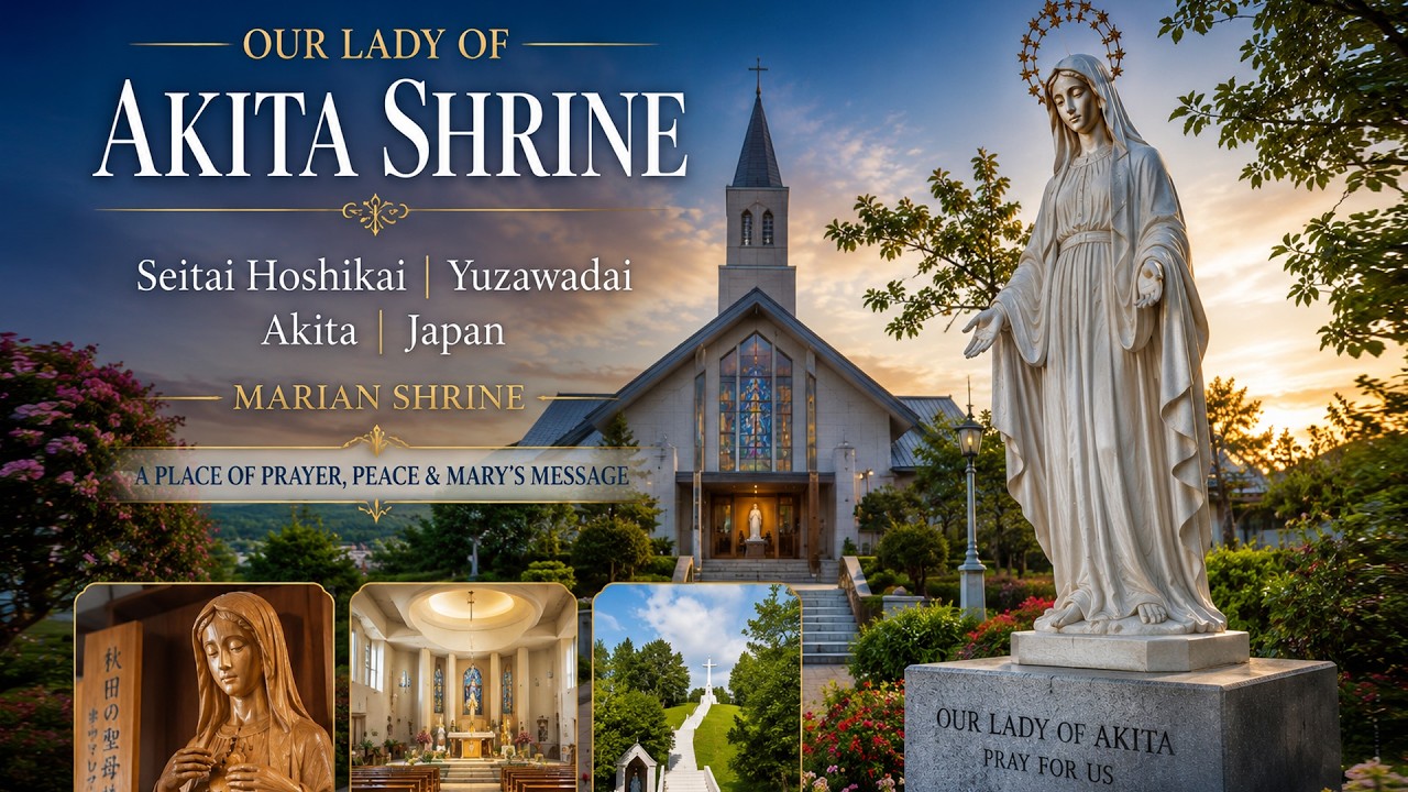 Our Lady of Akita Shrine | Seitai Hoshikai | Yuzawadai |  Akita |  Japan | Marian Shrine