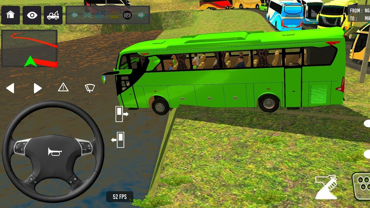 New Euro Coach Bus Driving 🚌😍 | Coach Bus Simulator Part 1 | Android Gameplay