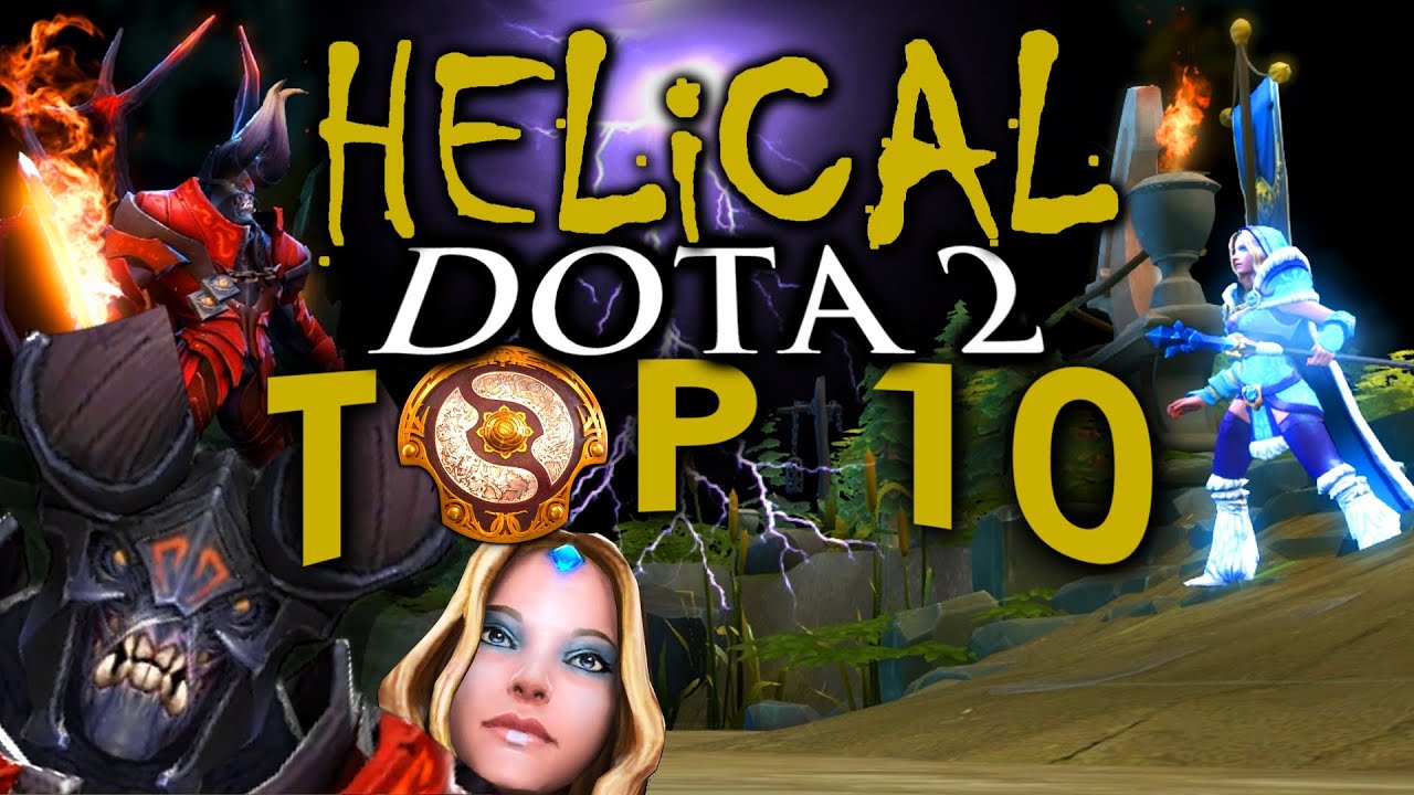 Dota 2 HELiCaL Top10 - The International 2015 Best Plays