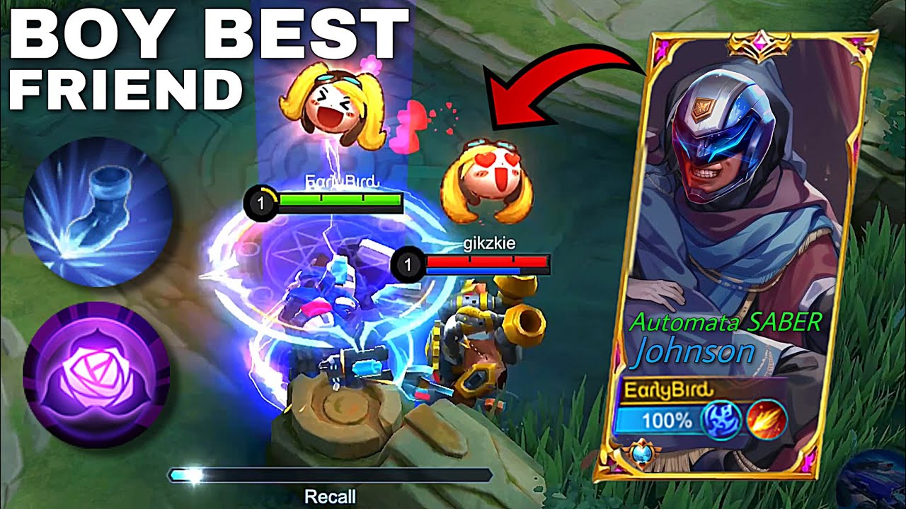 JOHNSON TRYING TO MAKE FRIENDS IN GAME 😂 | FRANCO RECOGNIZED EARLY BIRD ~ Mobile Legends: Bang Bang
