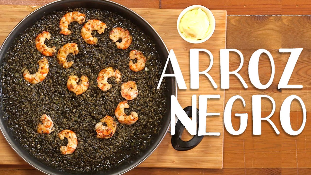 El ARROZ NEGRO ¡Que no te dará pereza hacer! FÁCIL, RÁPIDO Y BARATO