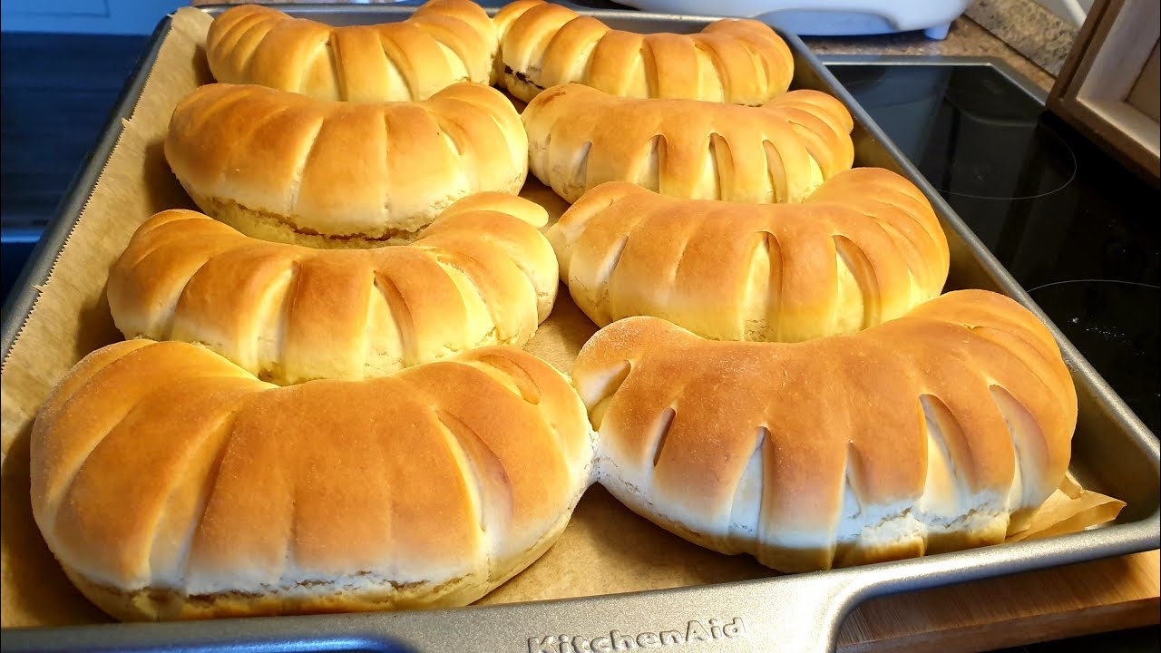 Kifle sikur te furres, te buta pambuk,shum te shishme 😋😋👌,Kosovo Kipferl wie vom Bäcker👌