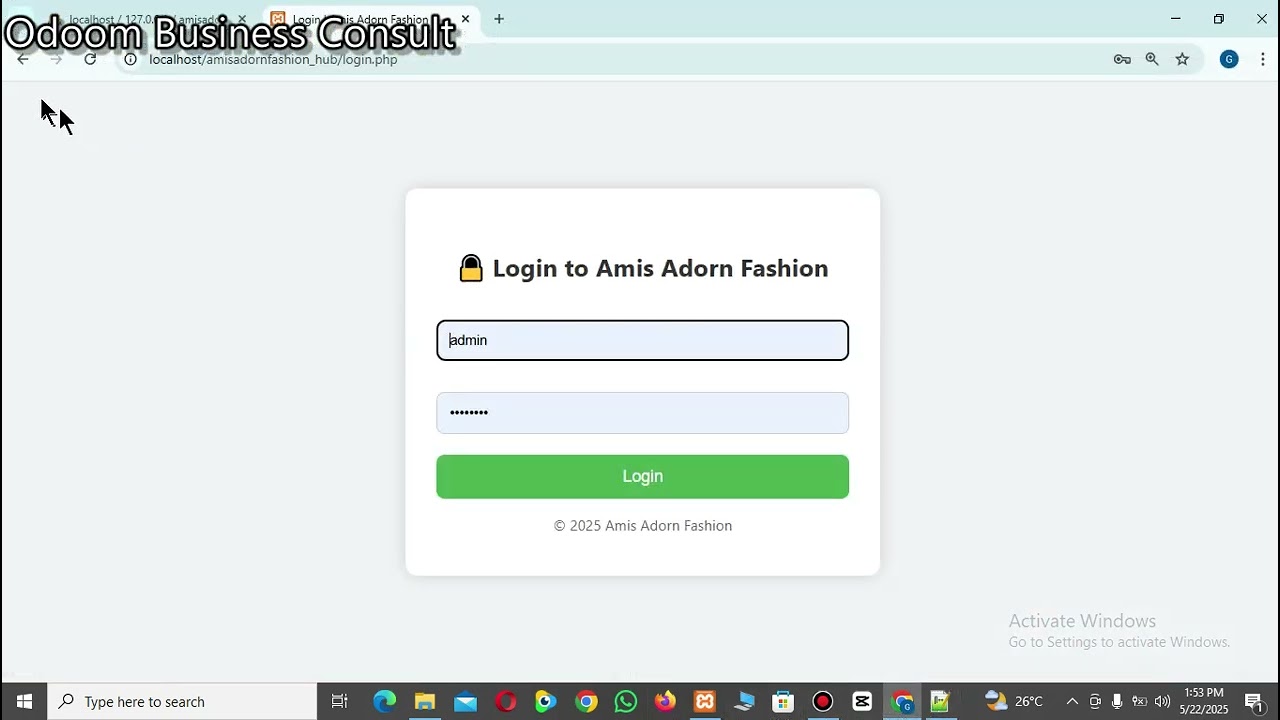 How to Design Stock in Form using PHP [Part 1]