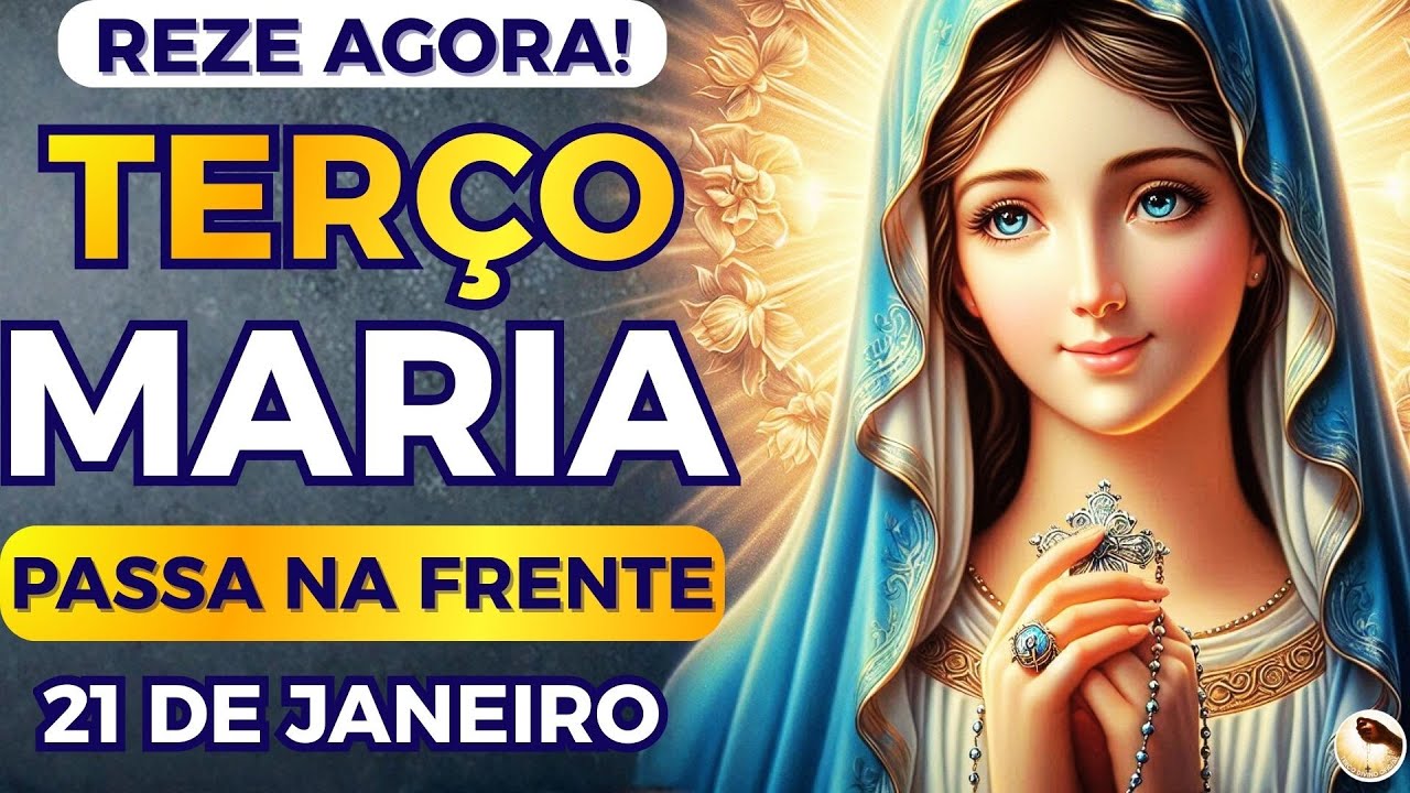 📿Terço Maria Passa na Frente🙏Irá Abrir seus Caminhos Ainda Hoje! Reze Agora com Maria!
