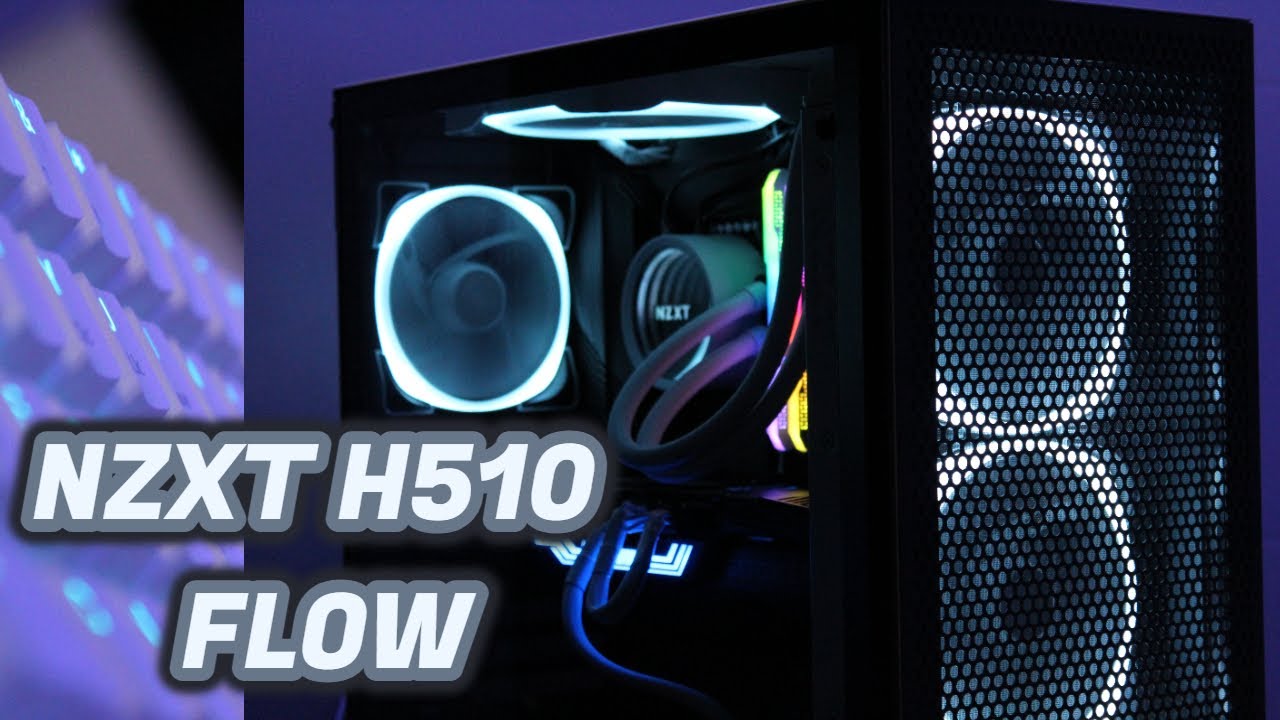 NZXT H510 Flow Gaming PC Build [RTX 3080 & i7-12700K]