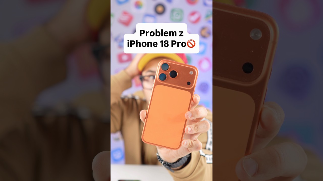 Problem z iPhone 18 Pro 🚫