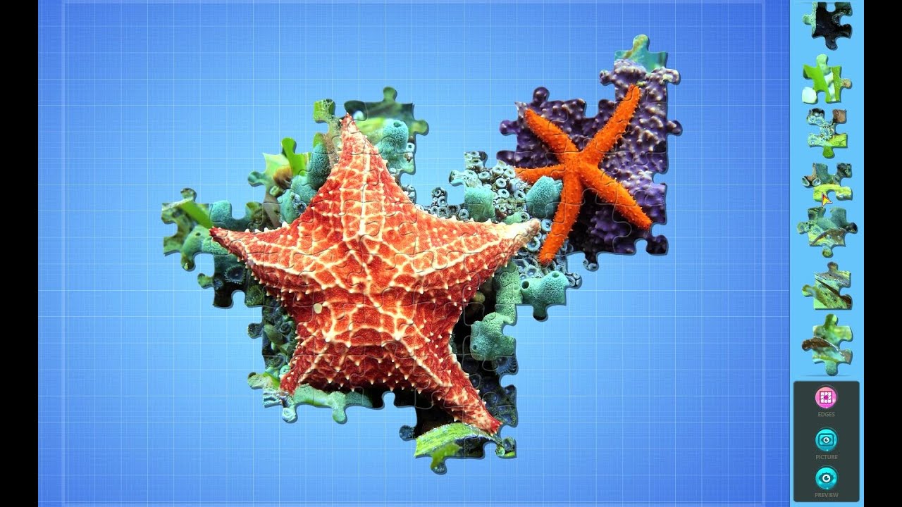 Solving Magic Jigsaw Puzzles 113 (140 pcs) Under the sea