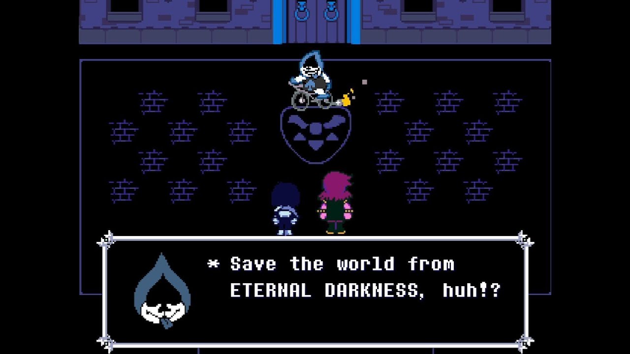 first run through of deltarune PT1