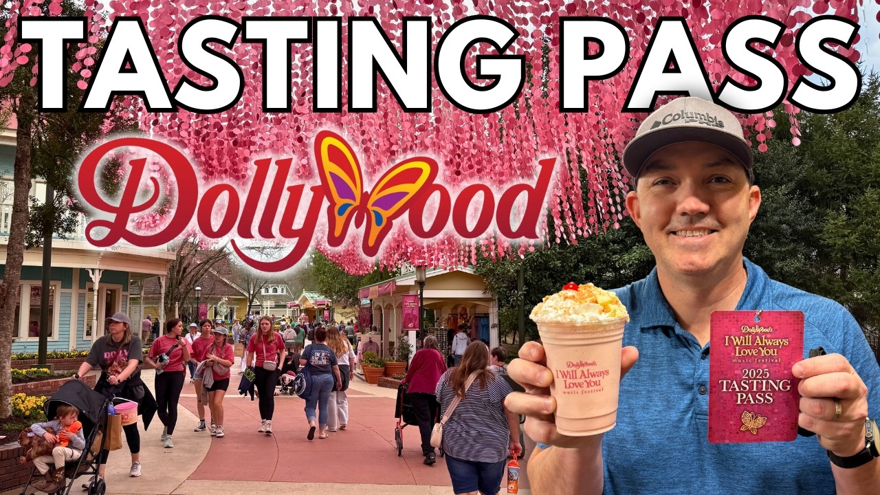 Is The DOLLYWOOD TASTING PASS Worth It?  I Will Always Love You Music Festival 2025 FOOD GUIDE