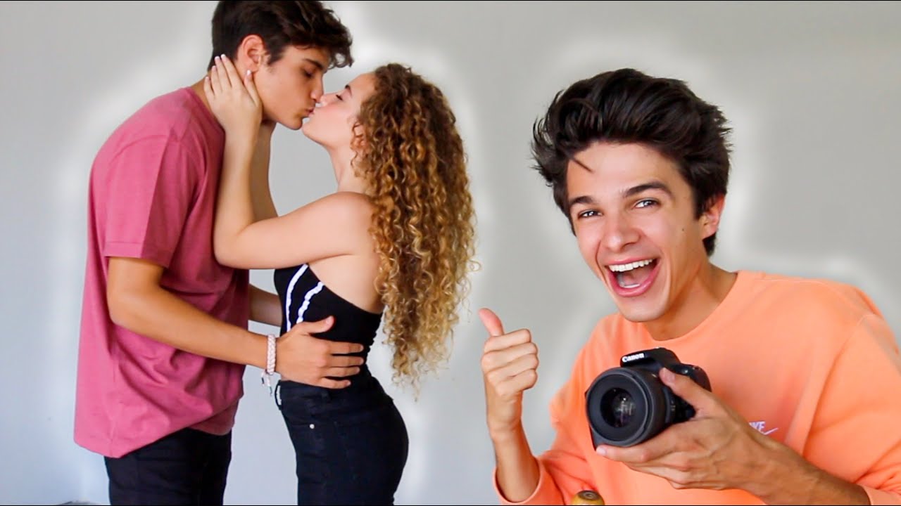 I CAUGHT THEM KISSING ON CAMERA FOR THE FIRST TIME!!