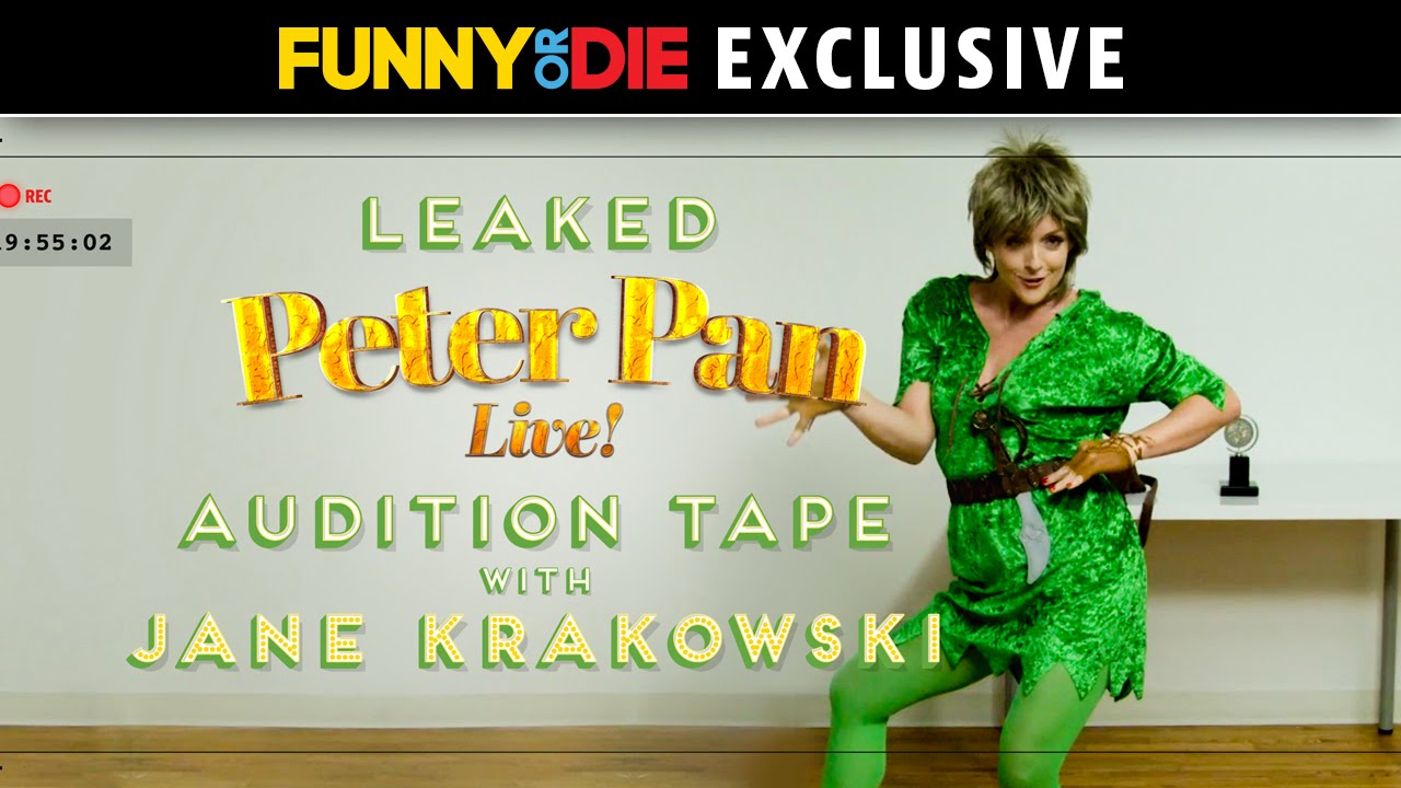 Leaked 'Peter Pan Live!' Audition Tape with Jane Krakowski