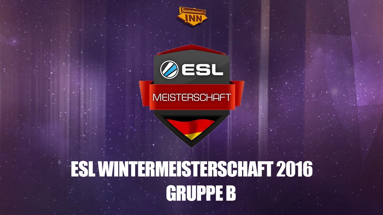 ESL Wintermeisterschaft 2016 - Gruppe B mit Maxim