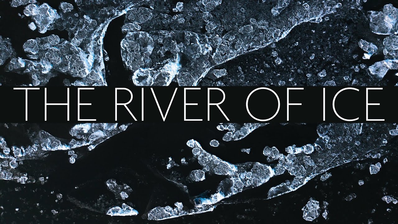 the river OF ICE - DJI Air 3s CINEMATIC video