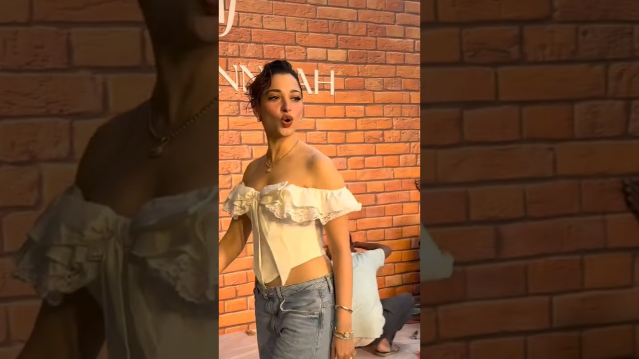 Tamanna Bhatia Bold Luk Dress 👗#shorts