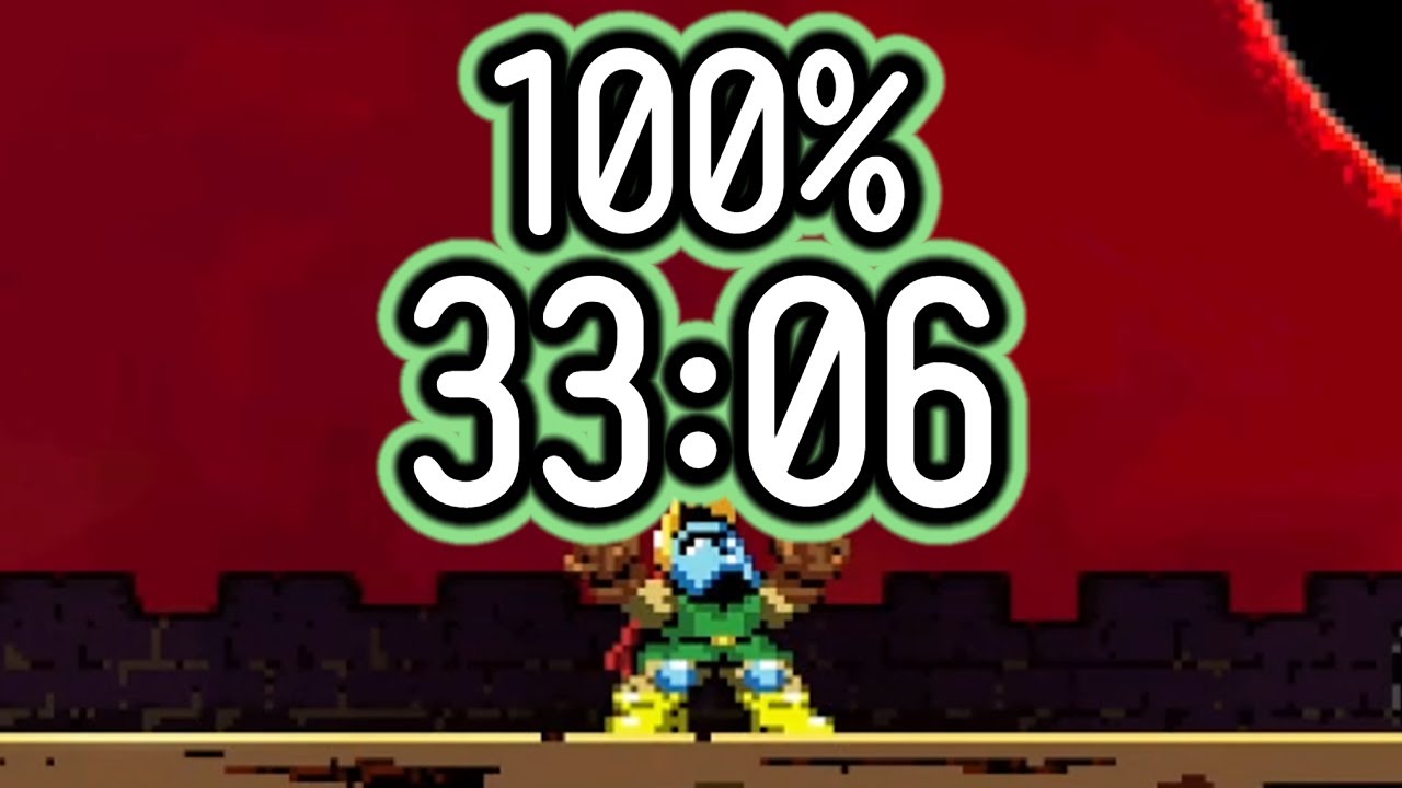 【Jump King】100%(全アイテム回収)タイムアタック 33:06